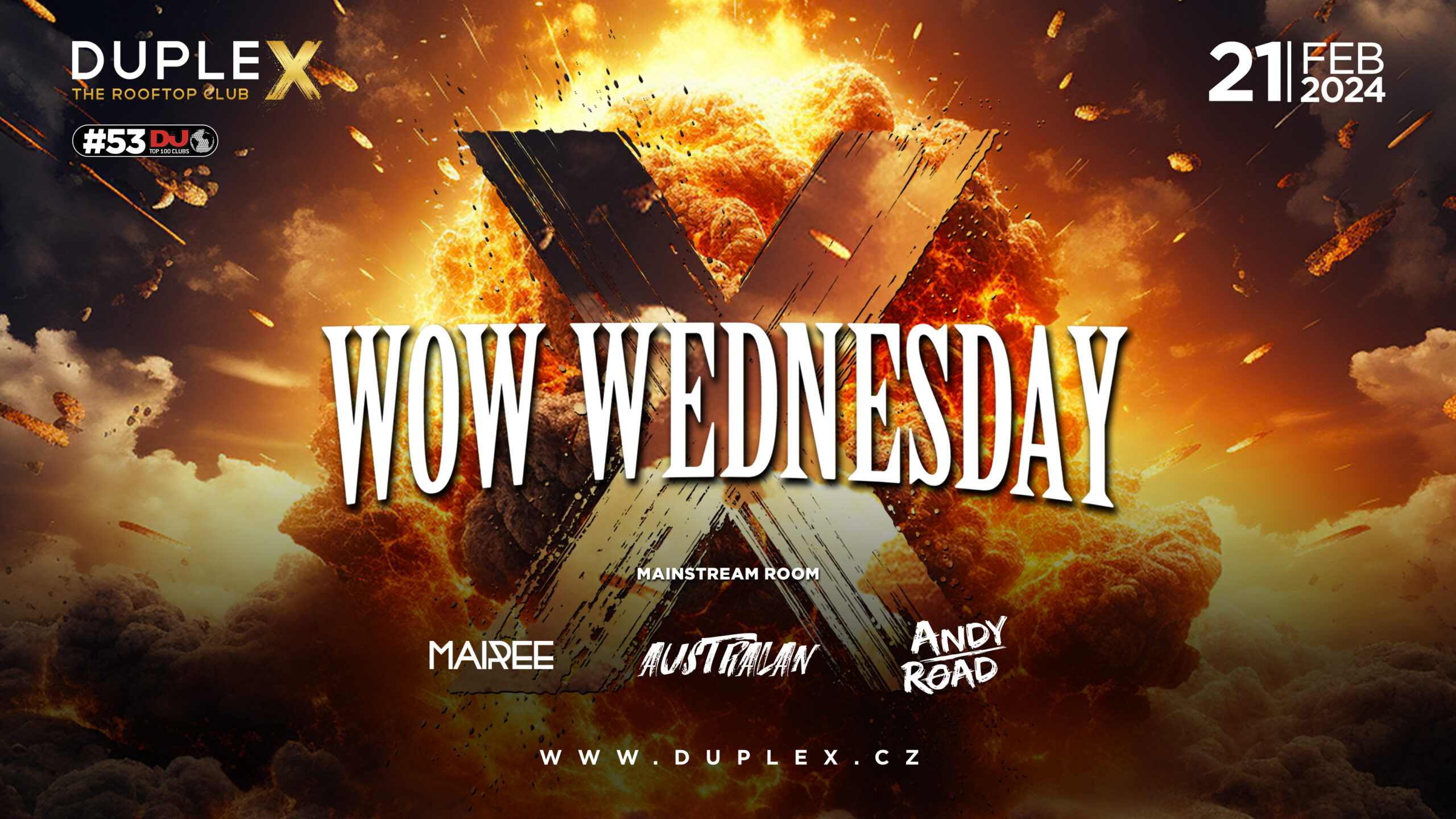 WOW Students Wednesday: The ultimate Erasmus party at DupleX Prague