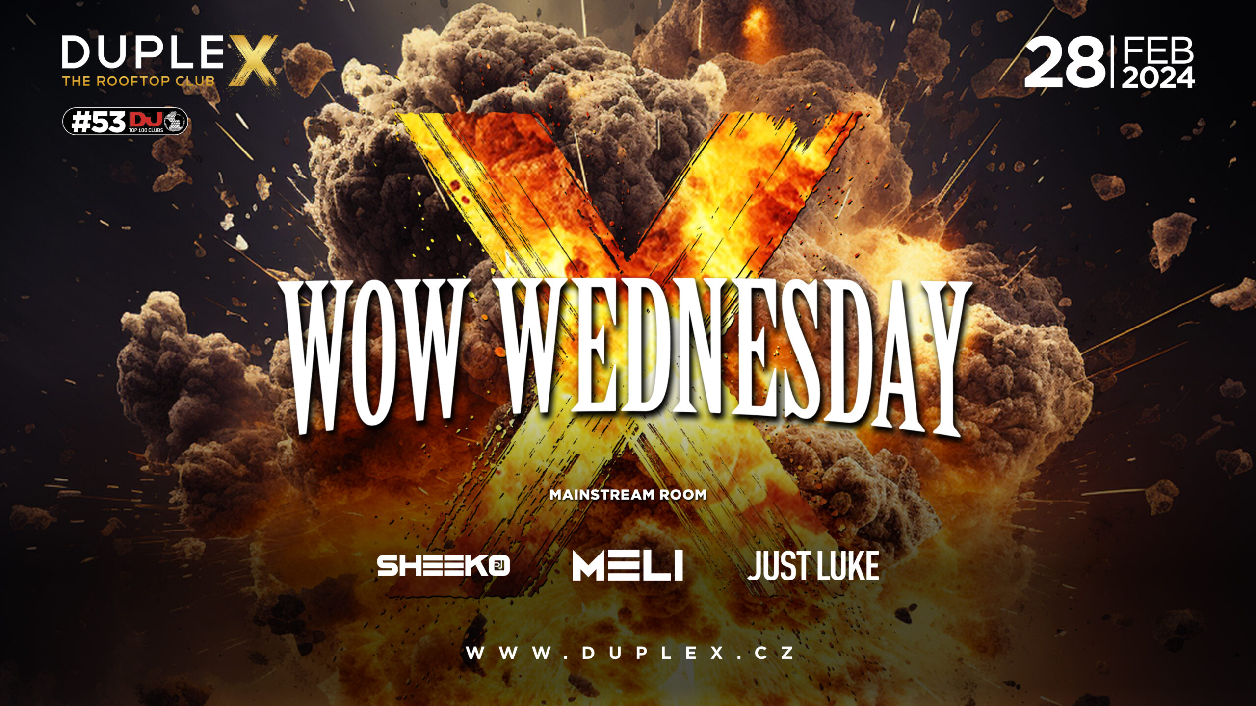 WOW Students Wednesday: The ultimate Erasmus party at DupleX Prague